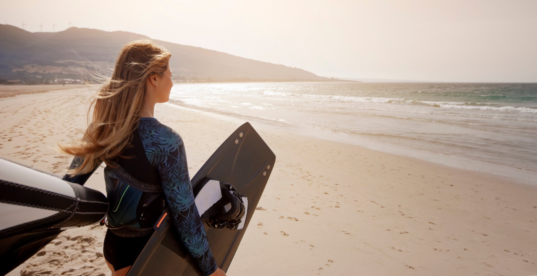 Kitesurfing